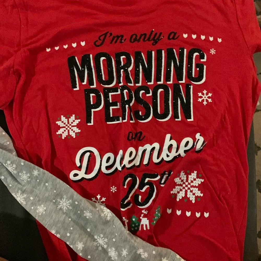 Christmas long sleeve top